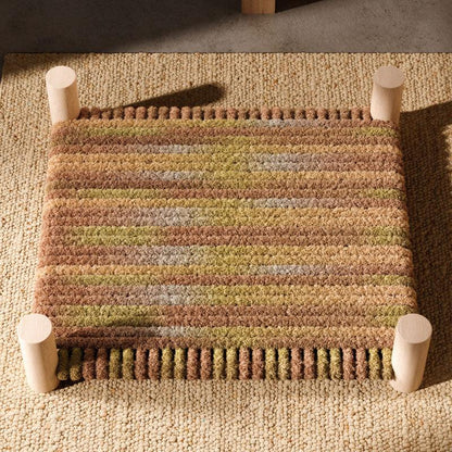 Hand-woven Cat Elevated Camping Bed