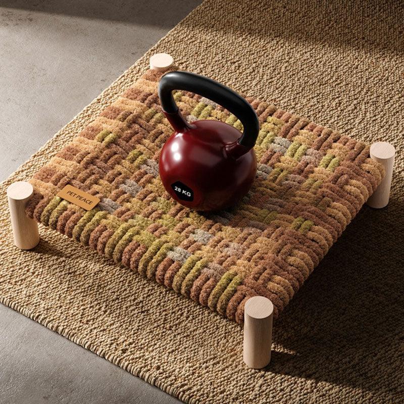 Hand-woven Cat Elevated Camping Bed