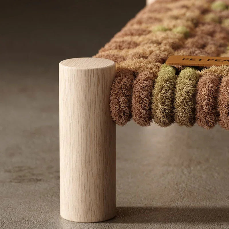 Hand-woven Cat Elevated Camping Bed