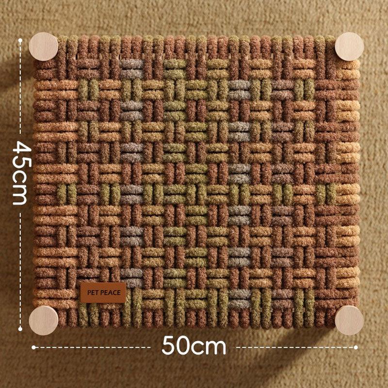 Hand-woven Cat Elevated Camping Bed