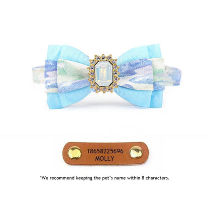 Fantasy Fairy Gemstone Cat Collar