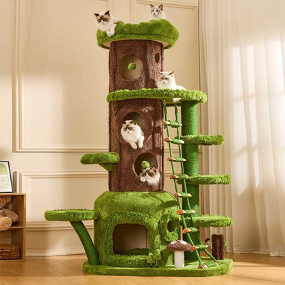Mega Jungle Cat Playground Climbing Tree