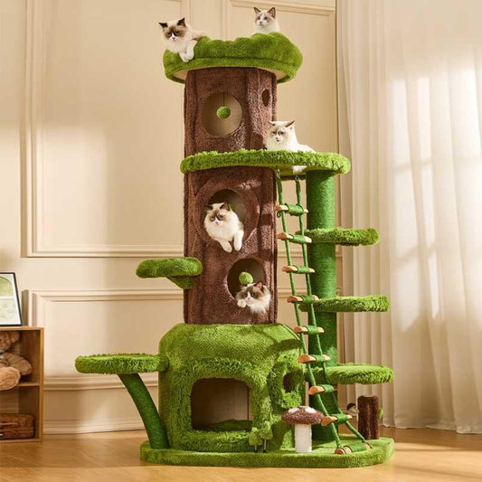 Mega Jungle Cat Playground Climbing Tree