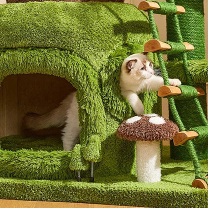 Mega Jungle Cat Playground Climbing Tree