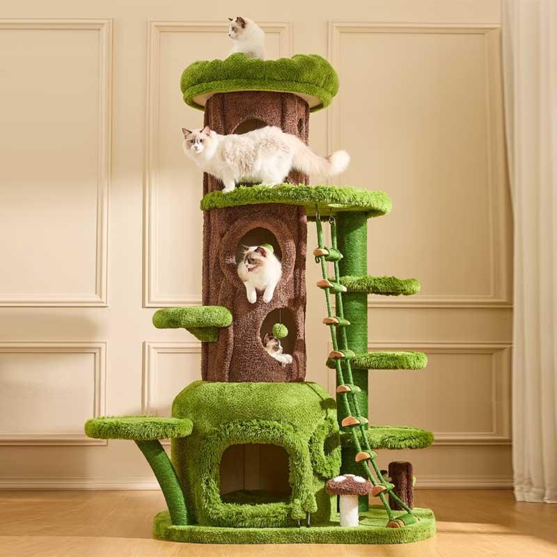 Mega Jungle Cat Playground Climbing Tree