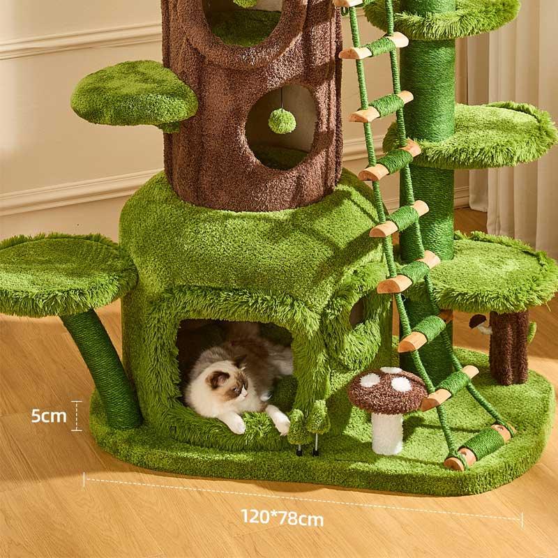 Mega Jungle Cat Playground Climbing Tree