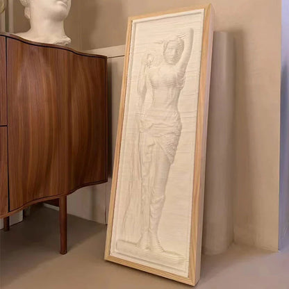 Sculpture Art Cat Scratch Post Board