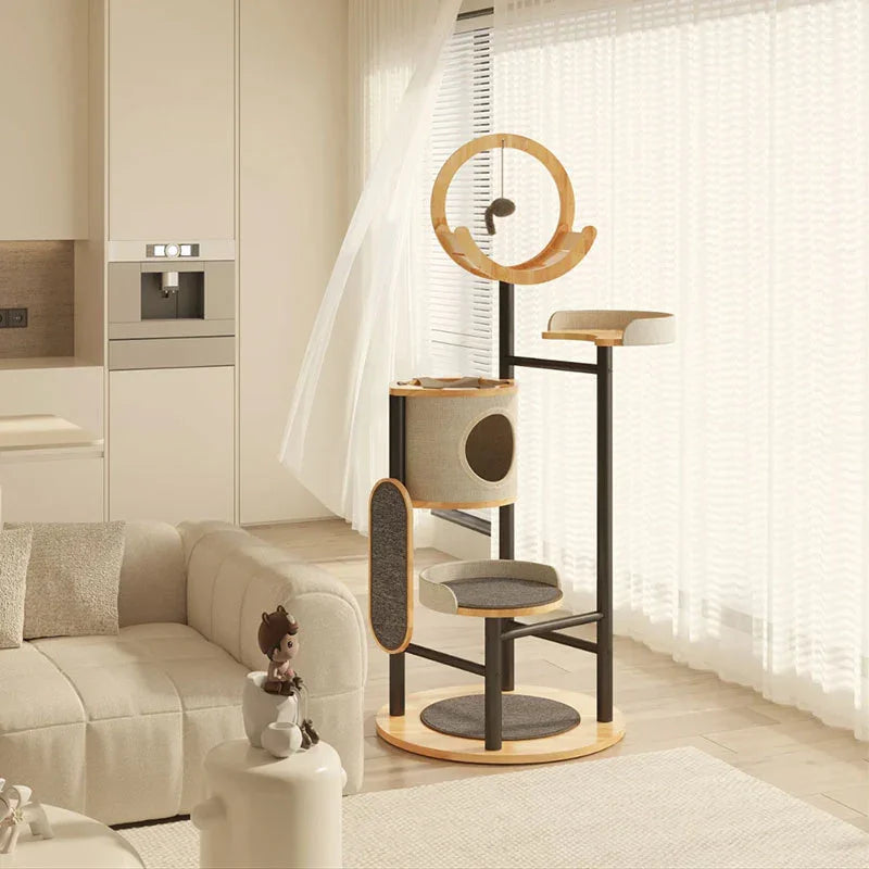 Steel Art Lively Cat Climbing Frame Tree