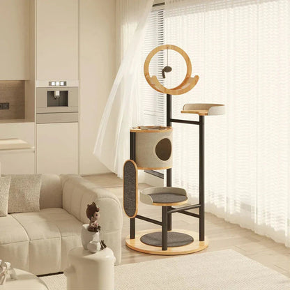 Steel Art Lively Cat Climbing Frame Tree