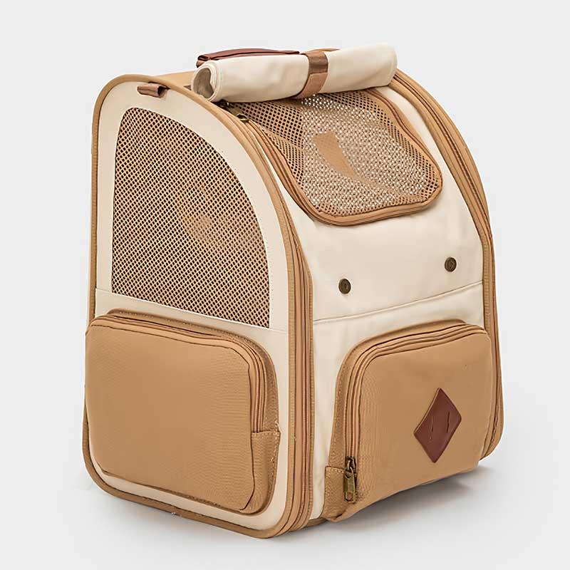 Vintage Cat Carrier Bag Travel Backpack