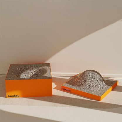 Deluxe Curved Cat Scratching Board