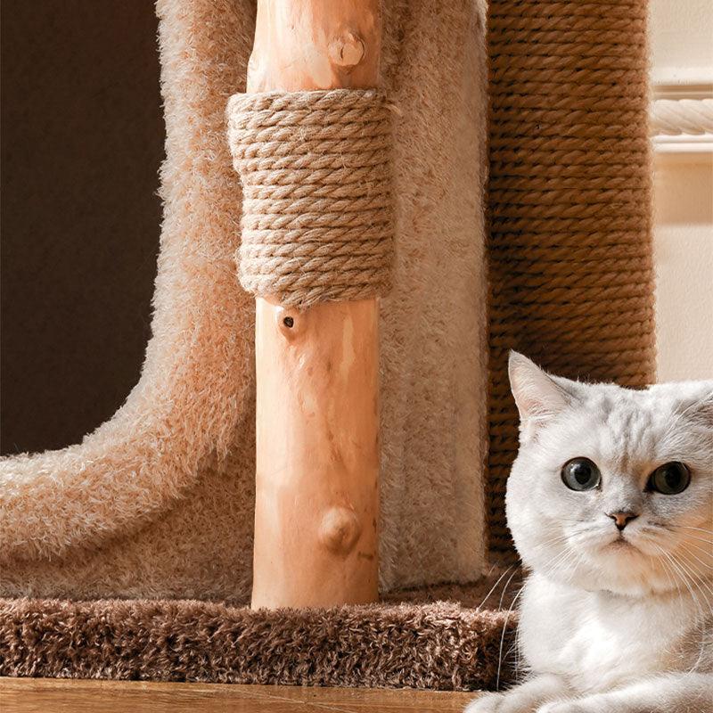 Deluxe Large Cat Climbing Frame Treehouse