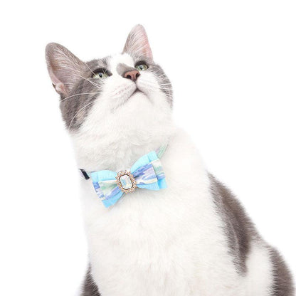 Fantasy Fairy Gemstone Cat Collar