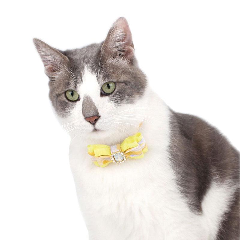 Fantasy Fairy Gemstone Cat Collar