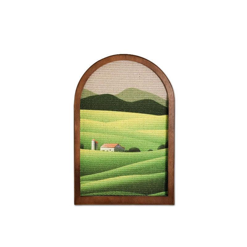 JCAT Artistic Window Frame Cat Scratcher