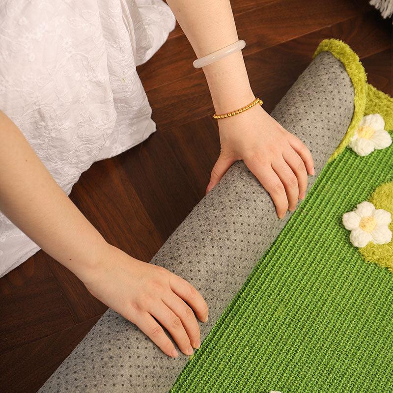 JCAT Blooming Garden Cat Scratch Mat Furniture