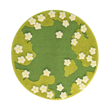 JCAT Blooming Garden Cat Scratch Mat Furniture