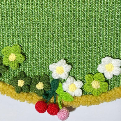 JCAT Blooming Garden Cat Scratch Mat Furniture