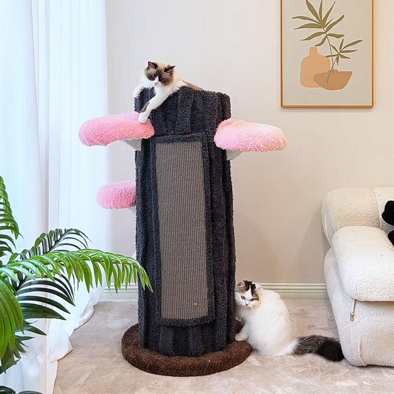 Luxury Cat Tree Looks Like Tree Tall Climbing Frame