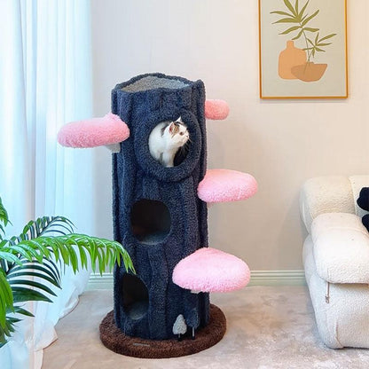 Luxury Cat Tree Looks Like Tree Tall Climbing Frame