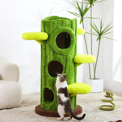 Luxury Cat Tree Looks Like Tree Tall Climbing Frame