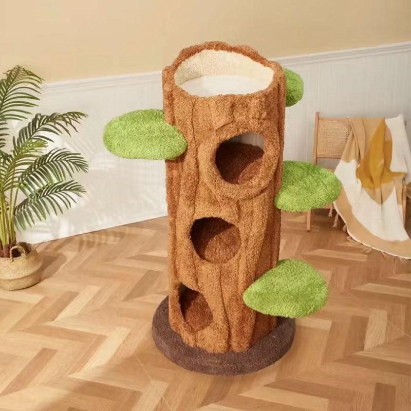Luxury Cat Tree Looks Like Tree Tall Climbing Frame