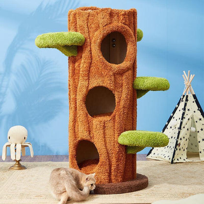 Luxury Cat Tree Looks Like Tree Tall Climbing Frame
