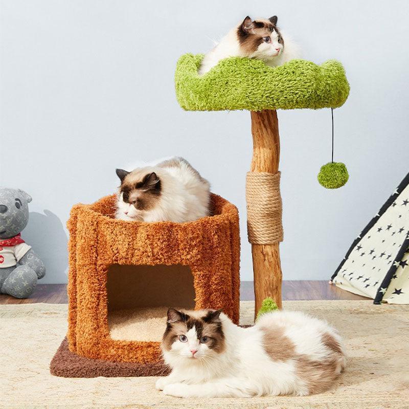 Luxury Simulation Climbing Frame Bed for Multiple Cat Tree
