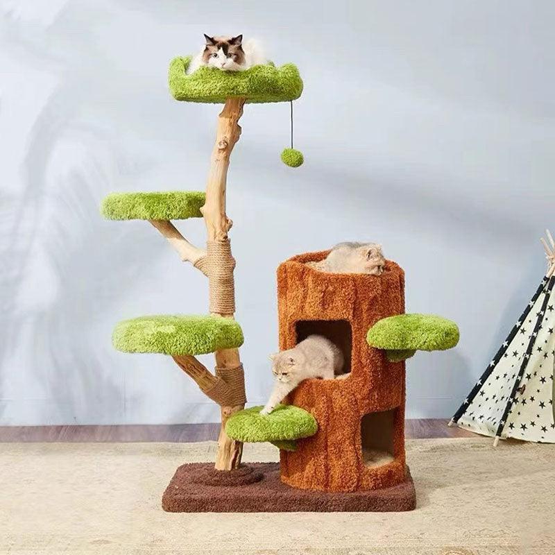 Luxury Simulation Climbing Frame Bed for Multiple Cat Tree