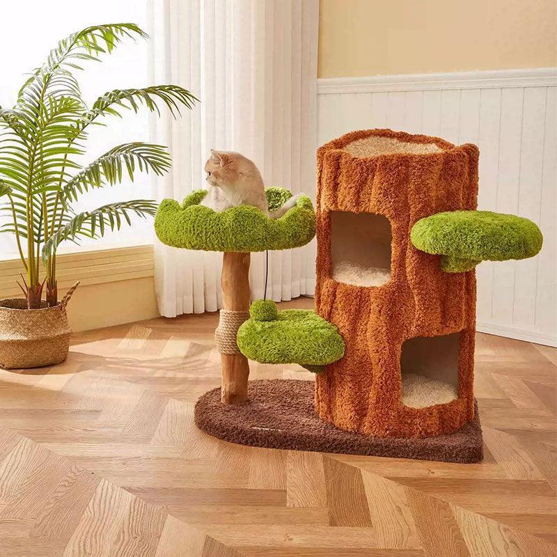Luxury Simulation Climbing Frame Bed for Multiple Cat Tree