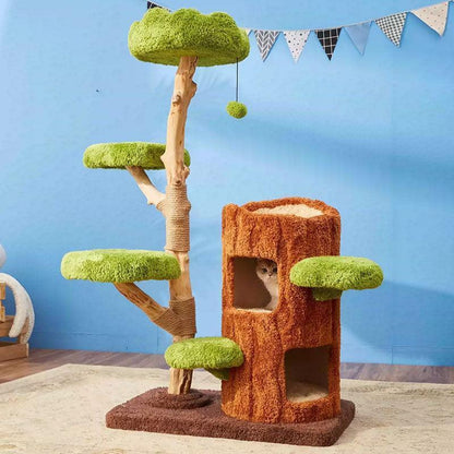 Luxury Simulation Climbing Frame Bed for Multiple Cat Tree