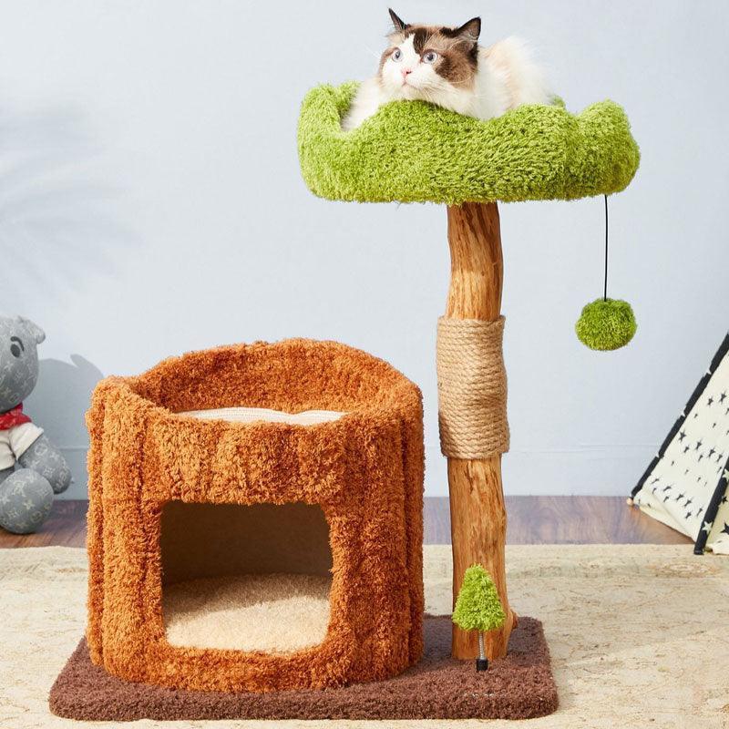Luxury Simulation Climbing Frame Bed for Multiple Cat Tree