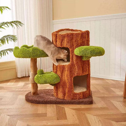 Luxury Simulation Climbing Frame Bed for Multiple Cat Tree