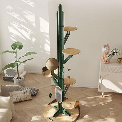 Modern DIY Large Cactus Cat Climbing Tree