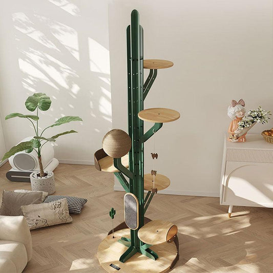 Modern DIY Large Cactus Cat Climbing Tree