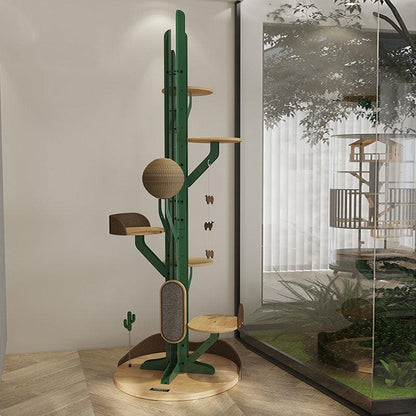 Modern DIY Large Cactus Cat Climbing Tree