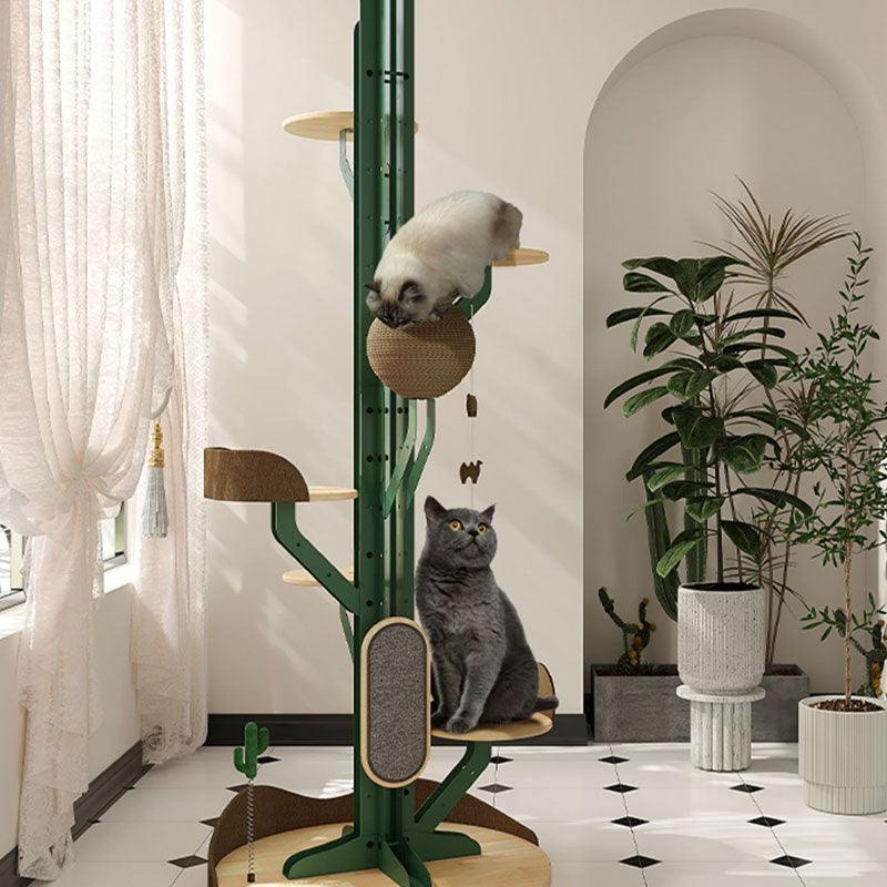 Modern DIY Large Cactus Cat Climbing Tree
