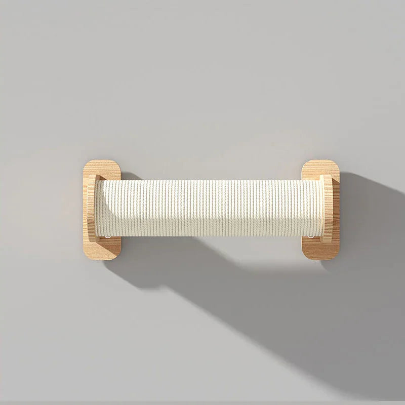 Solid Wood Suction Cup Cat Wall Shelves